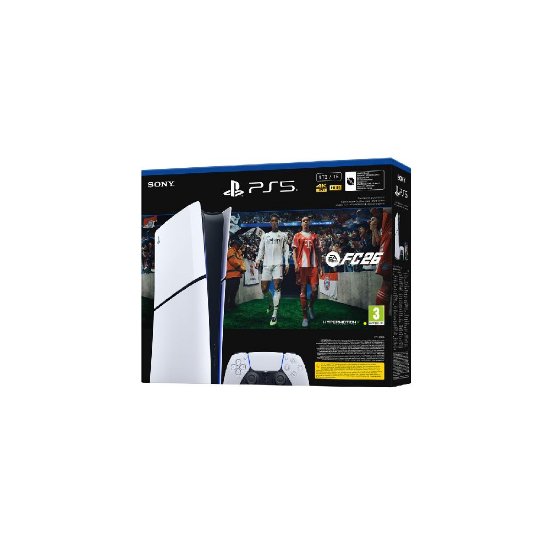 Igralna konzola SONY PlayStation 5 Slim Digital Edition E Chassis + EA Sports FC 26 VCH