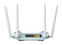 Router D-LINK R15 Eagle Pro Smart AX1500, 1x WAN, 3x Gigabit LAN, 4 antene, brezžični, beli