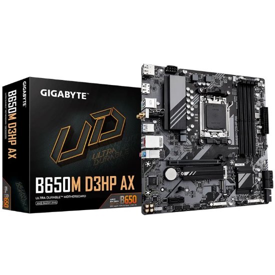 Matična plošća GIGABYTE B650M D3HP AX, AMD B650, DDR5, mATX, s. AM5