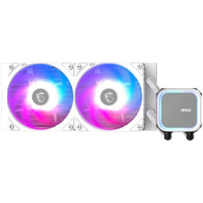 Vodno hlajenje MSI MAG CoreLiquid A13 240 WHITE, RGB, za Intel i AMD
