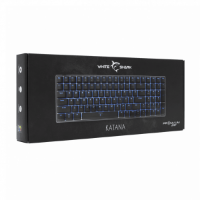 Tipkovnica WHITE SHARK ESL-K2 Katana, RGB, mehanička, US Layout, USB, črna