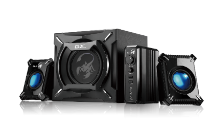 Zvočniki GENIUS SW-G2.1 2000 II, 2.1, 45W, črni