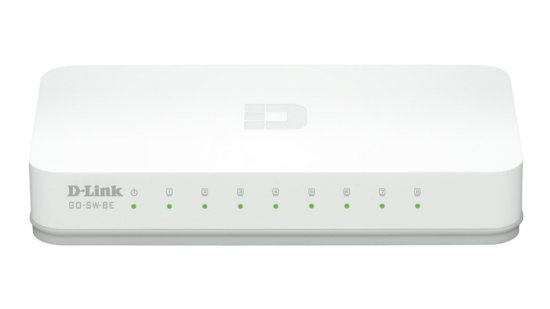 Switch D-LINK GO-SW-8E, 10/100 Mbps, 8 priključkov