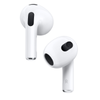 APPLE AirPods (3. generacija) slušalke, z ohišjem za polnjenje, in-ear, mikrofon, bele
