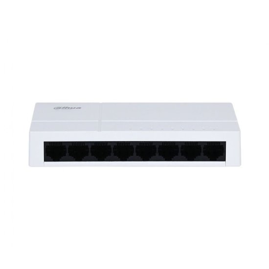 Preklopnik DAHUA PFS3008-8GT-L-V2, 10/100/1000 Mbps, 8-portni