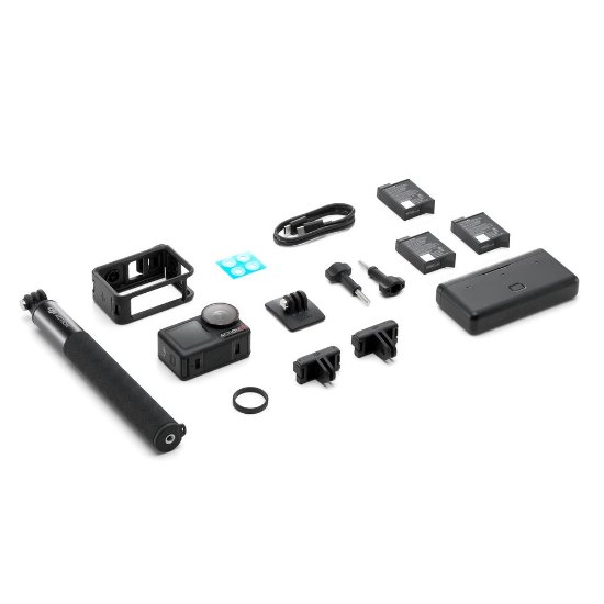 Športna digitalna kamera DJI Osmo Action 5 Pro Adventure Combo, 4K120, 40 Mpixela, HDR, OLED Touchscreen, WiFi, BT