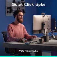 Miška LOGITECH MX Master 3S Performance, laserska, brezžična, BT, grafitna