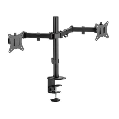 Nosilec za monitor BIT FORCE BRACKET DMM-32-2M, namizni, do 32", za 2 monitorja, črn
