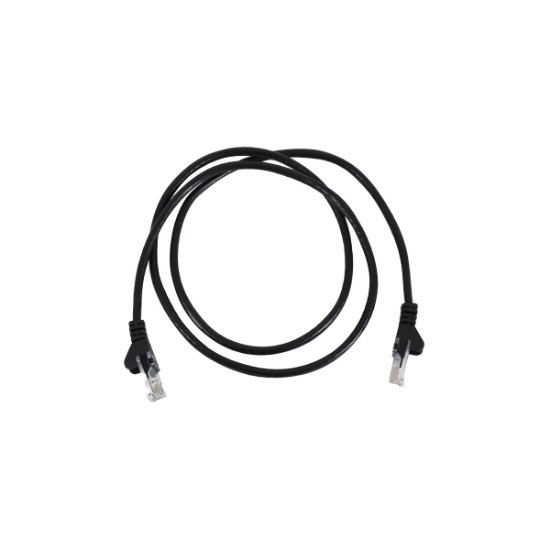 Kabel OCTIO patch CAT5e U/UTP, črn, 1m