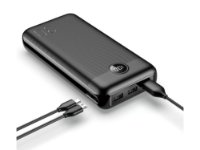 Mobilni USB Polnilec VEGER L30, 30000 mAh, črni