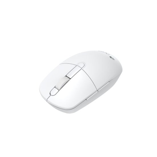 Miška OCTIO Style M390WBT, optična, brezžična, 1600 dpi, bela