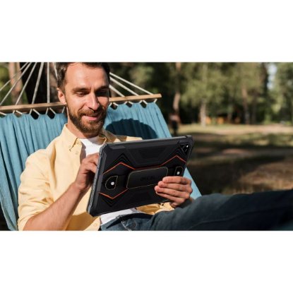 Tablični računalnik OSCAL Spider 8, 10.1", WiFi, LTE, 8GB, 128GB, Android 12, črno-oranžni