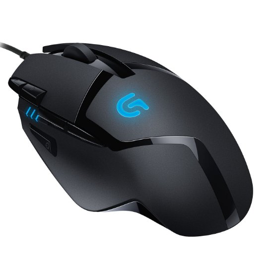Miška LOGITECH Gaming G402 Hyperion Fury, DeltaZero, 4000dpi, črna, USB