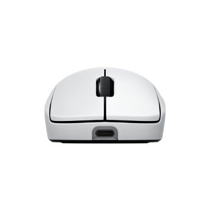 Miška LOGITECH Pro 2 Lightspeed, RGB, optični, brezžična, 32000dpi, bela