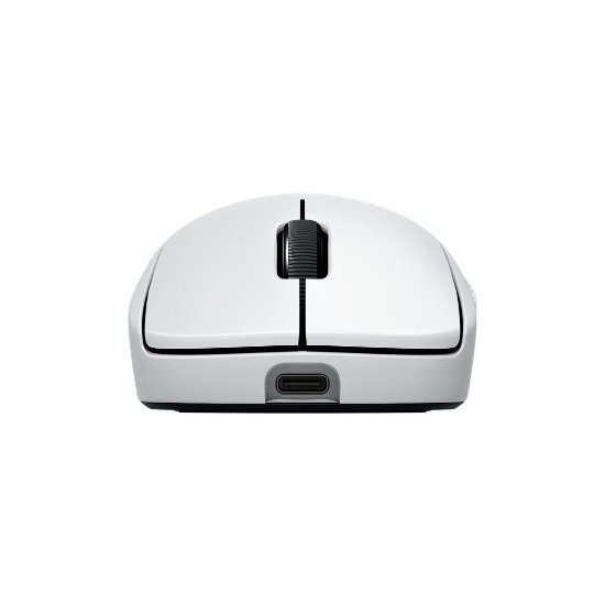 Miška LOGITECH Pro 2 Lightspeed, RGB, optični, brezžična, 32000dpi, bela