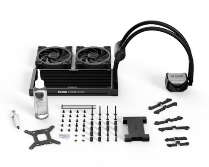 Vodno hlajenje BE QUIET Pure Loop 2 FX 240mm, ARGB, CPU hlađenje, za Intel i AMD