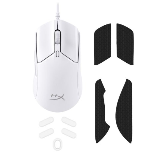 Miška HYPERX Pulsefire Haste 2 6N0A8AA, 26000 DPI, bela