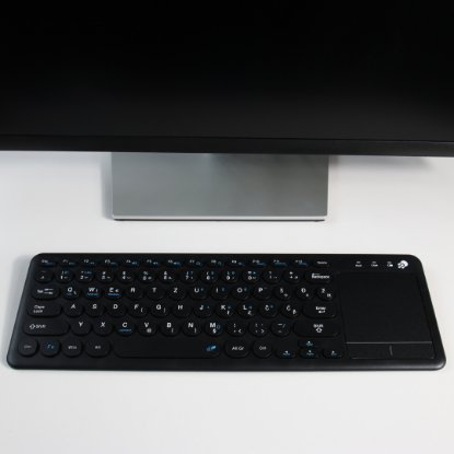 Tipkovnica OCTIO K100WBT, črna, WiFi, bluetooth