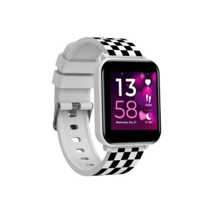 Otroška pametna ura CANYON Joyce KW-43 – pametna obvestila, igre, bela + slušalke Canyon TWS-5