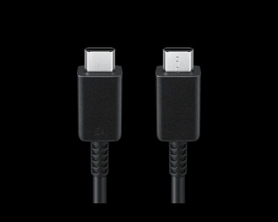 Kabel SAMSUNG, USB-C (M) na USB-C (M) 5A, 1m, črni