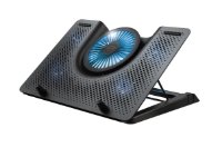 Hlajenje za prenosni računalnik TRUST GXT1125 Quno, do 17", črno.