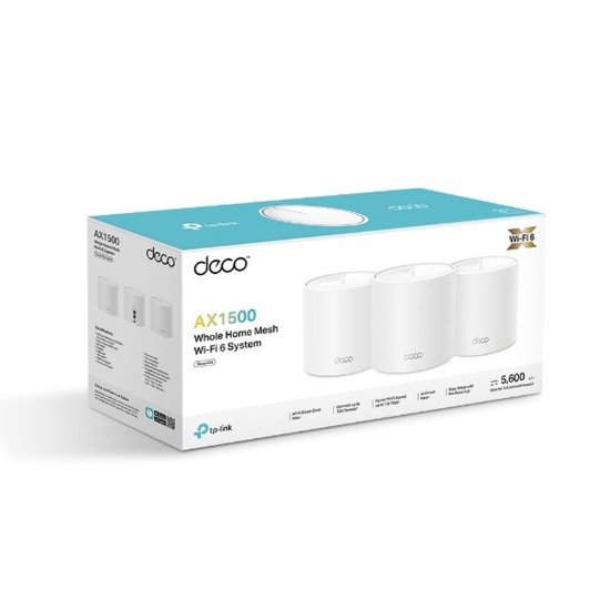 Ojačevalnik signala TP-LINK Deco X10, AX1500, 3-pack