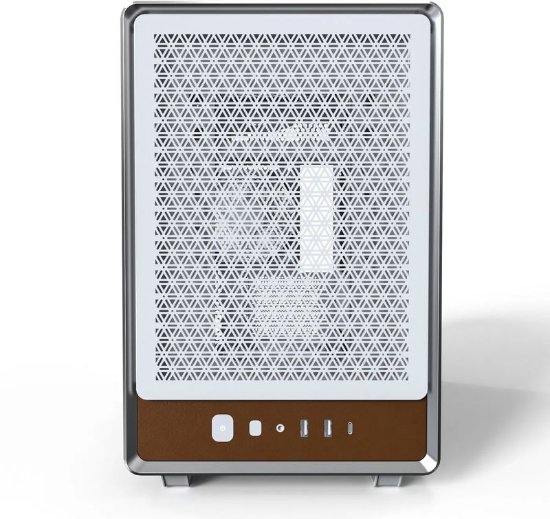 Ohišje MONTECH Heritage PRO, s prozornim stranskim panelom, ATX, belo.