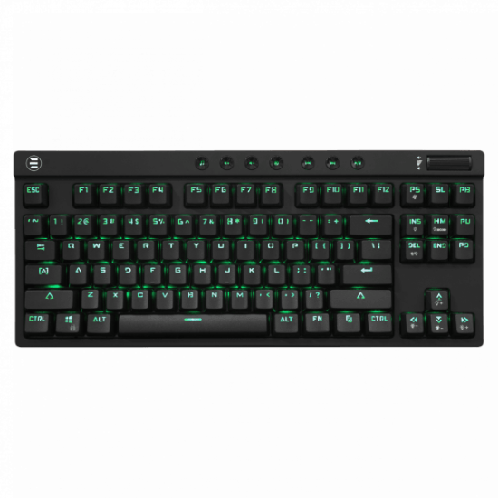 Tipkovnica WHITE SHARK ESL-K1 Kodachi, RGB, mehanička, US-Layout, USB, črna