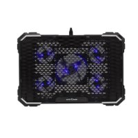 Hlajenje za prenosni računalnik WHITE SHARK GCP-20 Ice Ghost, do 17,3", črno