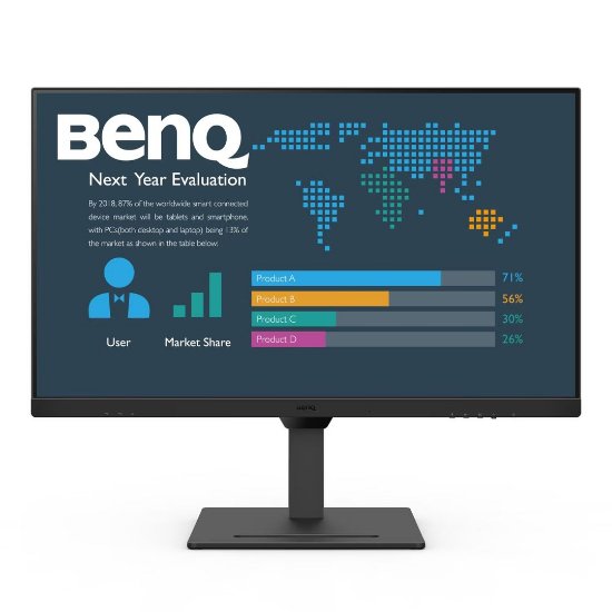 Monitor 31.5" BENQ BL3290QT 9H.LLMLA.TPE, QHD, IPS, 75Hz, 5ms, 350cd/m2, pivot, zvočniki, črn