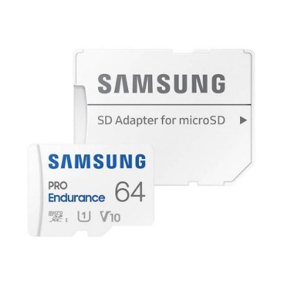 Pomnilniška kartica SAMSUNG, MicroSDXC, 64GB PRO Endurance, MB-MJ64KA/EU, class 10
