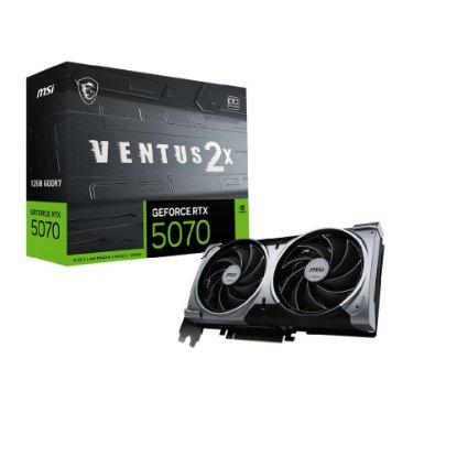 Grafična kartica MSI GeForce RTX 5070 Ventus 2X OC, 12GB GDDR7