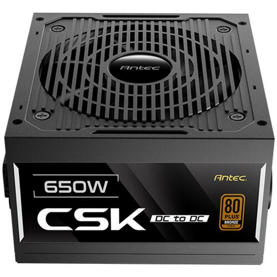 Napajalnik 650 W, ANTEC CSK DC 650, 120 mm ventilator, 80+ Bronze