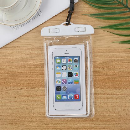 Torbica za smartphone, do 6,7", univerzalna, vodonepropusna, bijela