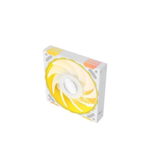 Ventilator YESTON ZC-ZhuiShen, RGB, PWM, 120mm, do 1850 okr/min, beli