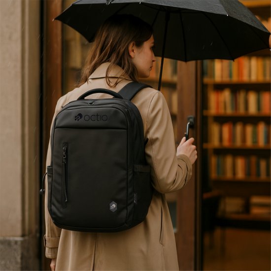 Nahrbtnik za prenosnik OCTIO Urban 15,6". črni