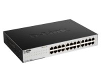 Switch D-LINK GO-SW-24G, 24-portno Gigabit Ethernet Easy Desktop stikalo, 10/100/1000 Mbps