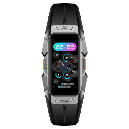 Pametna ura KOSPET Tank X1, 1,47", srebrni