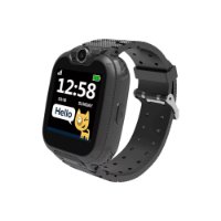 Otroška pametna ura CANYON Tommy KW-31, sprejemanje in pošiljanje klicev, pošiljanje SMS-ov, kamera, igre, črna