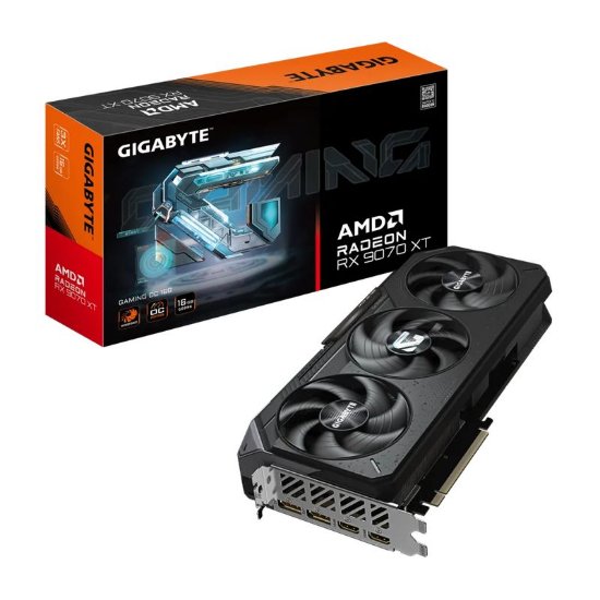 Grafična kartica GIGABYTE AMD Radeon RX 9070 XT GAMING OC, 16 GB GDDR6