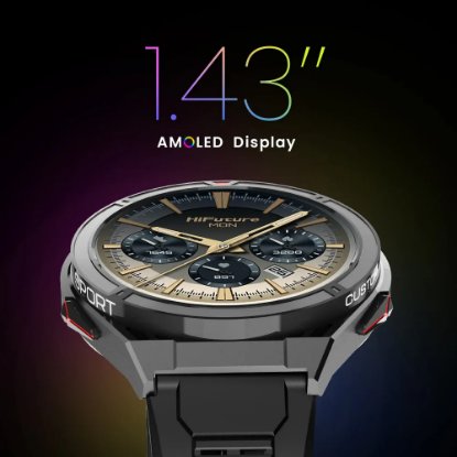 Pametna ura HIFUTURE Active, Pametna obvestila, črno-rdeči