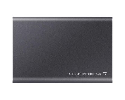 Zunanji SSD 1TB SAMSUNG T7, MU-PC1T0T/WW, 1050 MB/s,USB-C, V-Nand, sivi