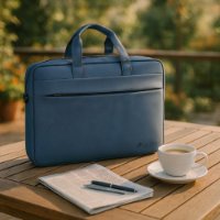 Torbica za prenosni računalnik OCTIO Ascend, 15,6", modra