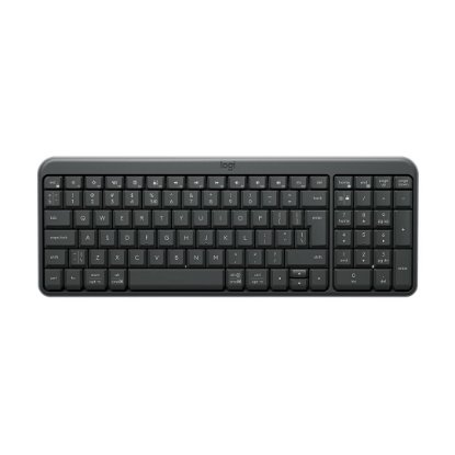 Tipkovnica LOGITECH K250 Compact Bluetooth Combo, brezžična, črna