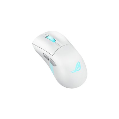 Miška ASUS Keris II Origin, RGB, optična, brezžična, BT, 42000dpi, bela