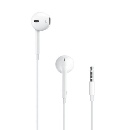 slušalke APPLE Earpods 2017, in-ear, 3.5mm, mikrofon, bele