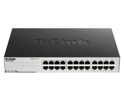 Switch D-LINK GO-SW-24G, 24-portno Gigabit Ethernet Easy Desktop stikalo, 10/100/1000 Mbps