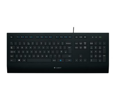 Tipkovnica LOGITECH K280, črna, USB