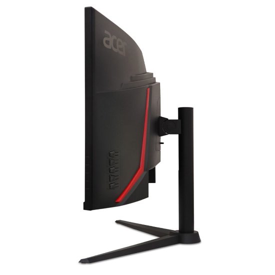 Gaming monitor 34" ACER Nitro ED340CUS3bmiipx UM.CE0EE.301, UWQHD, VA, 165Hz, 1ms, 250cd/m2, FreeSync, ukrivljen, zvočniki, črn