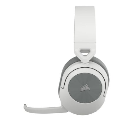 slušalke CORSAIR HS55 Wireless, brezžične, mikrofon, bele